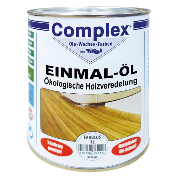 Einmal-Öl roh-effekt