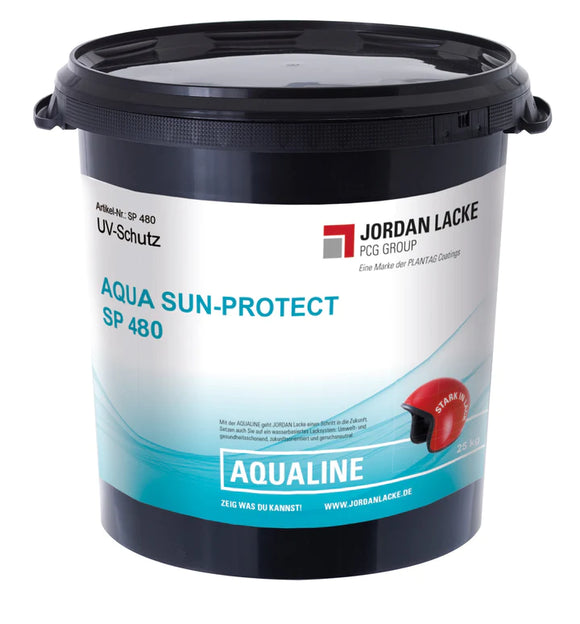1K AQUA SUN-PROTECT SP 480 , naturmatt (Universallack Wasserlack für UV-Schutz und Natureffekt) / 1 kg